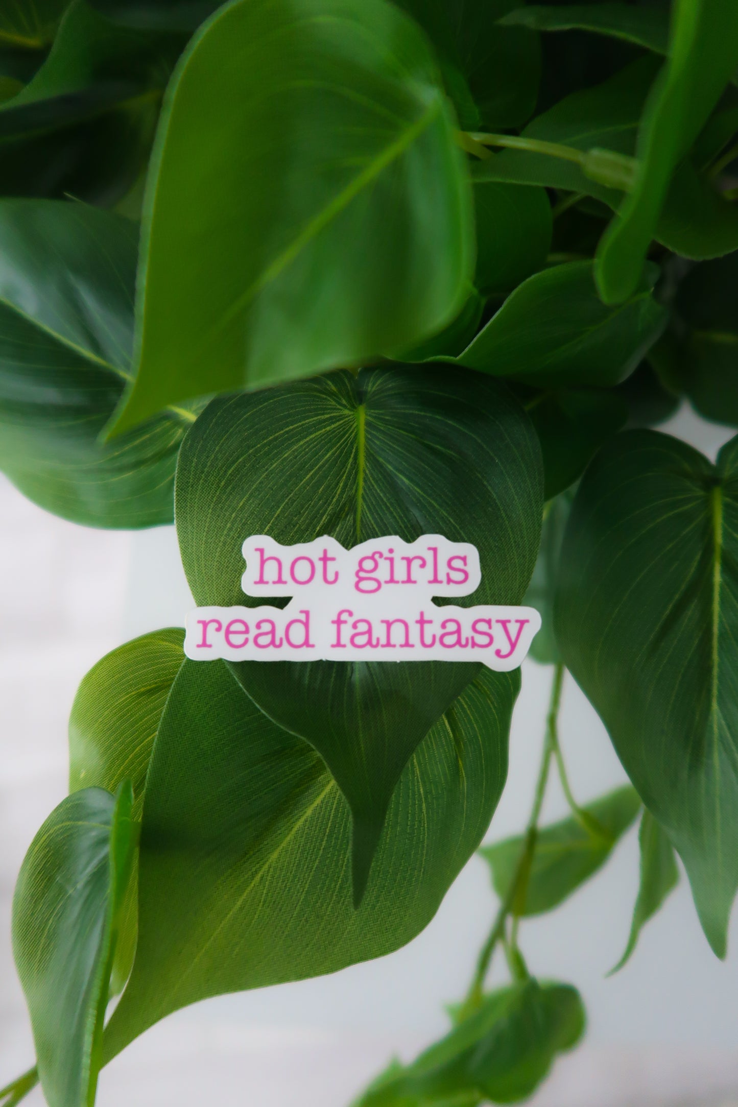 Hot Girls Read Fantasy Sticker
