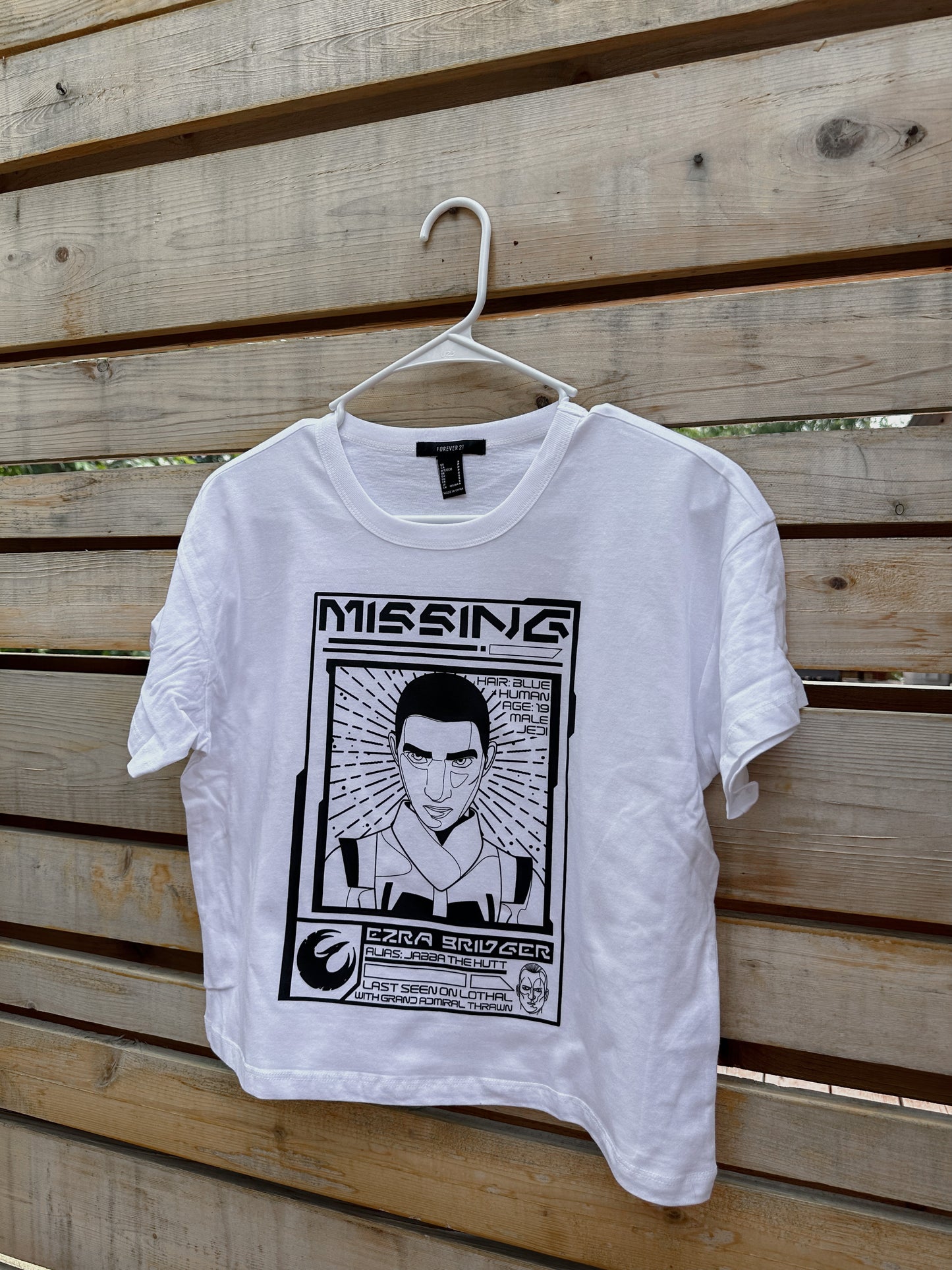 Missing Cropped Tee