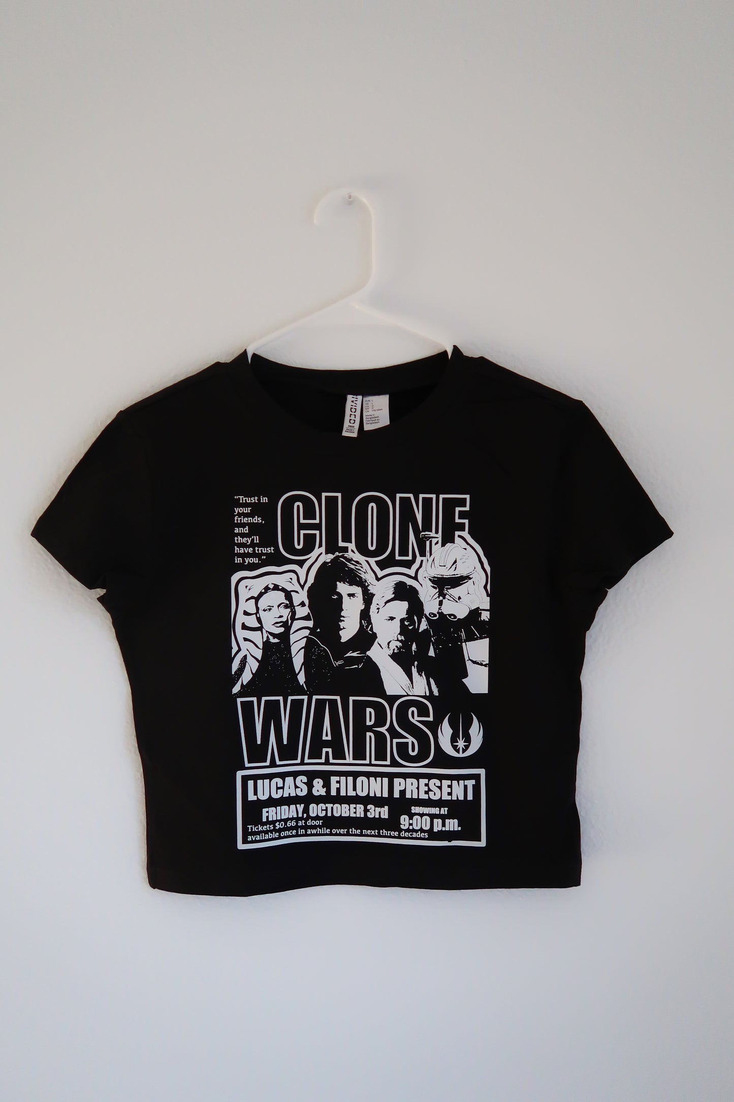 The CW Crew Cropped Tee