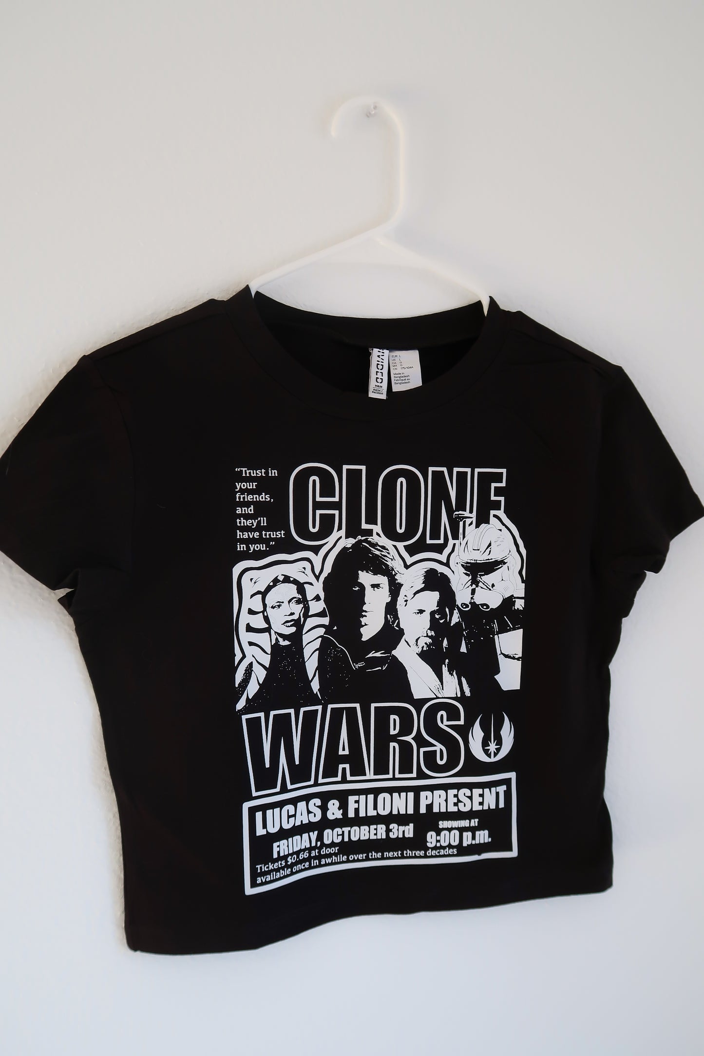 The CW Crew Cropped Tee