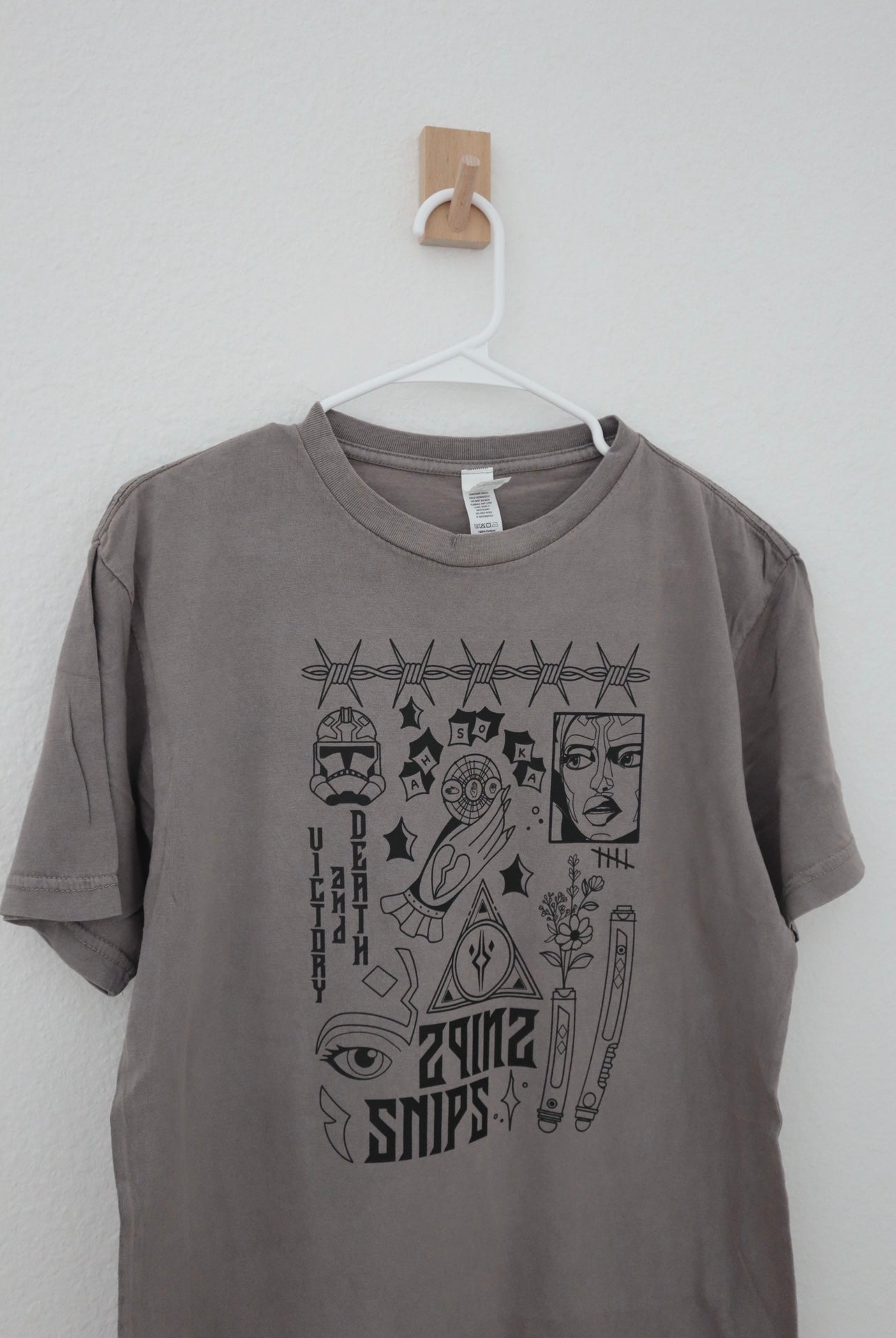 Snips Tattoo Flash Vintage Tee