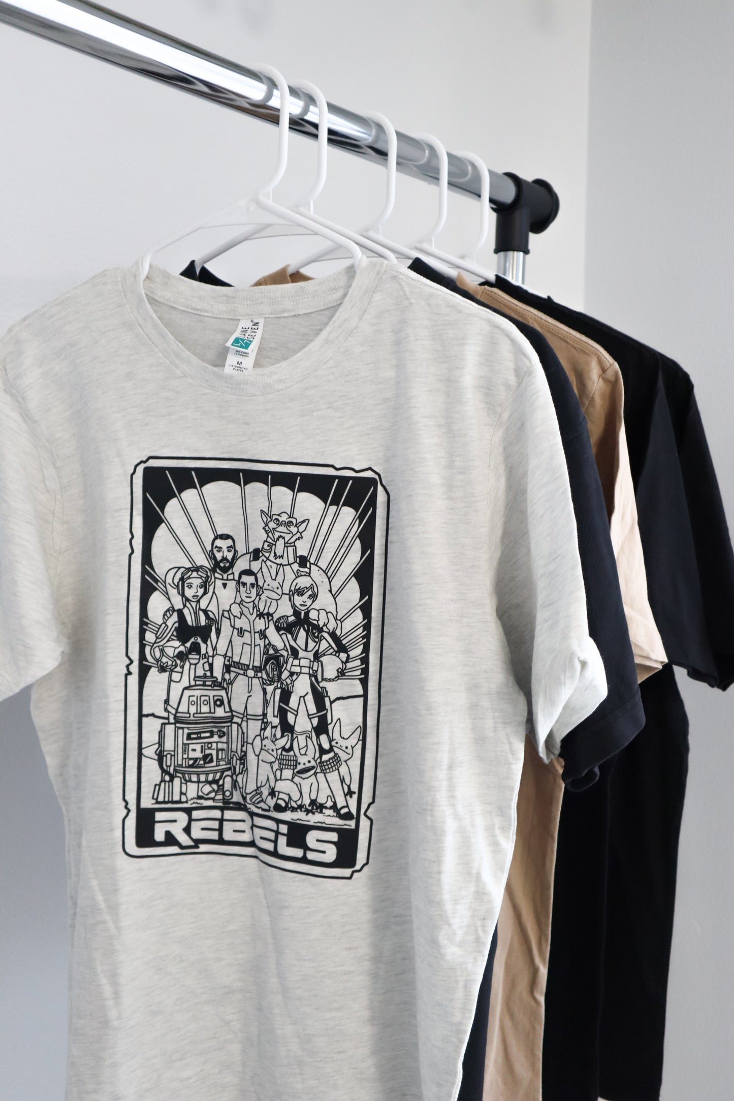 The Rebels Tarot Card Cream Tee