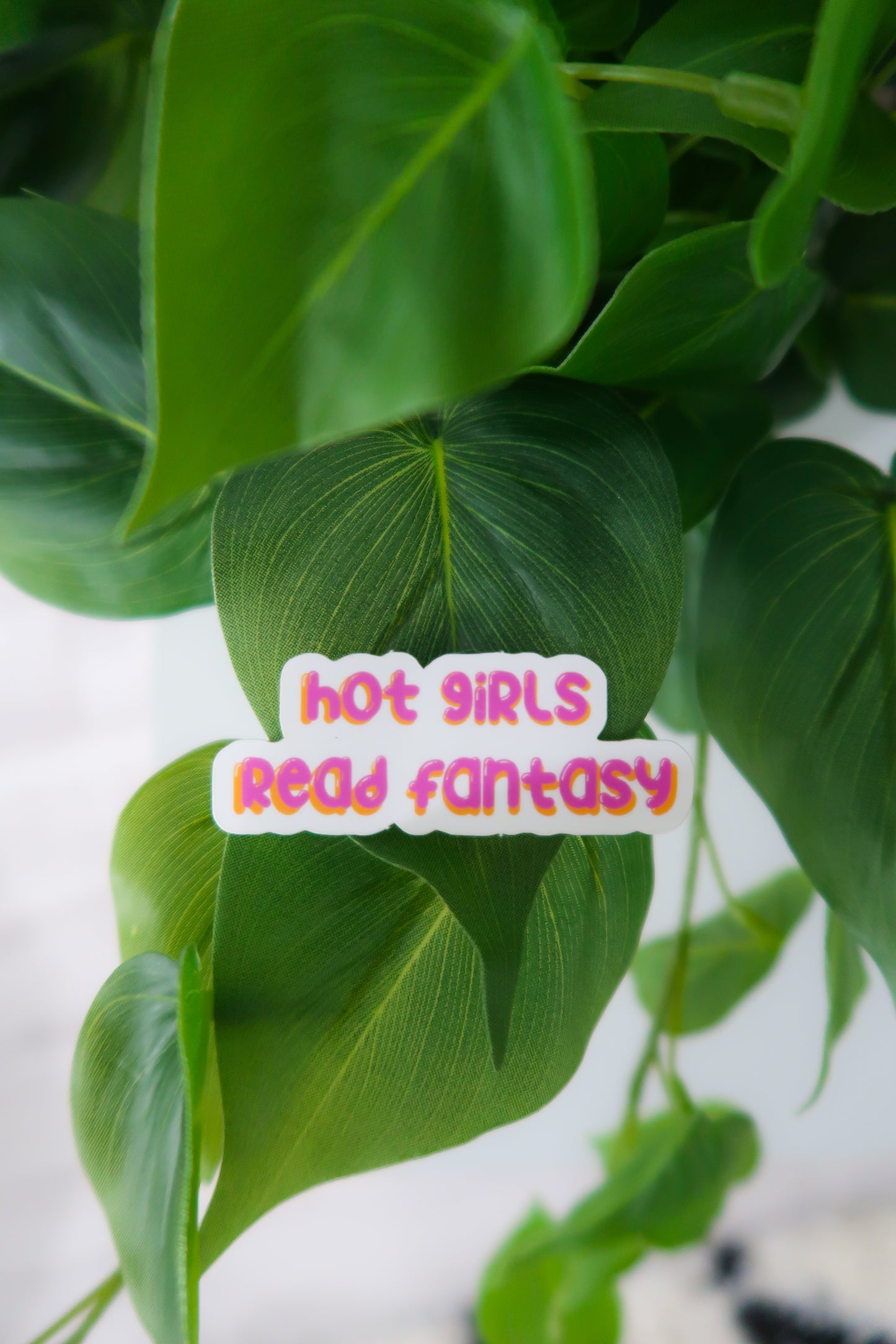 Hot Girls Read Fantasy Sticker