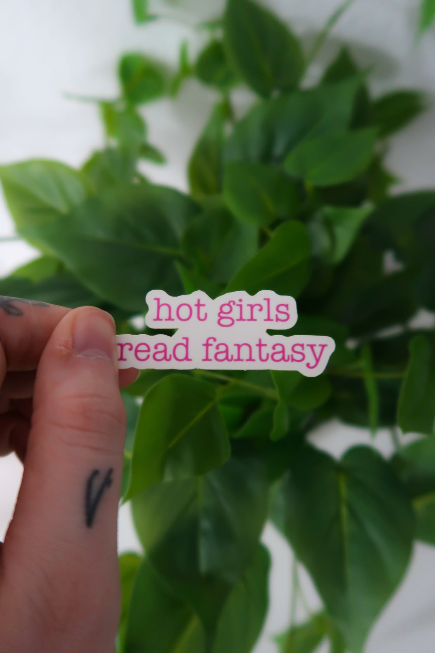 Hot Girls Read Fantasy Sticker