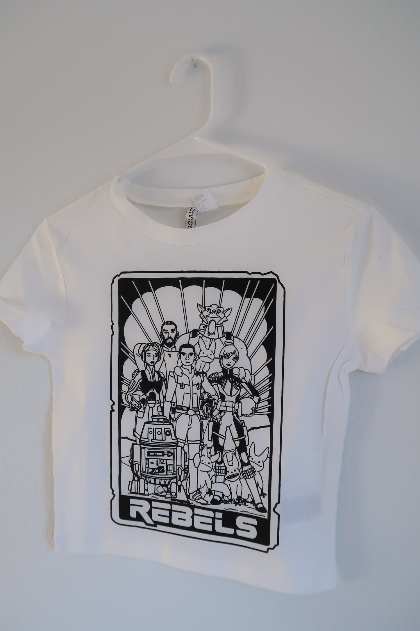 The Rebels Tarot Card Cropped Tee