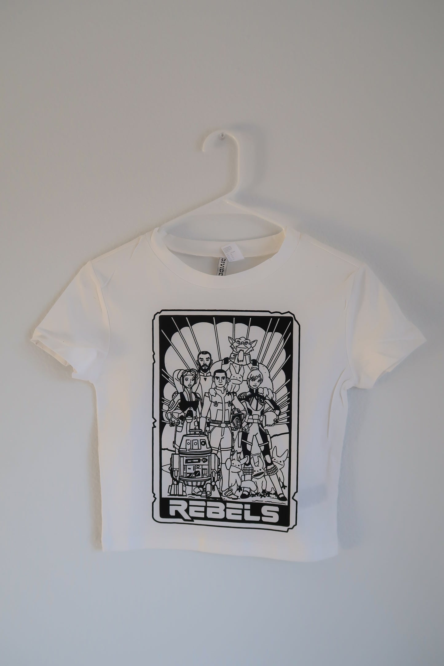 The Rebels Tarot Card Cropped Tee