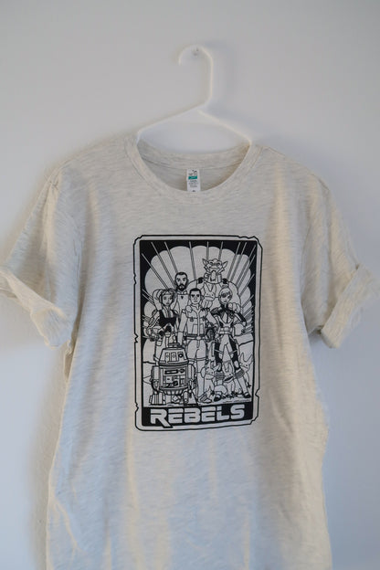 The Rebels Tarot Card Cream Tee