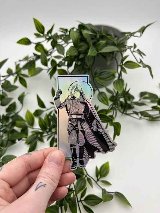 The Jedi Holographic Sticker